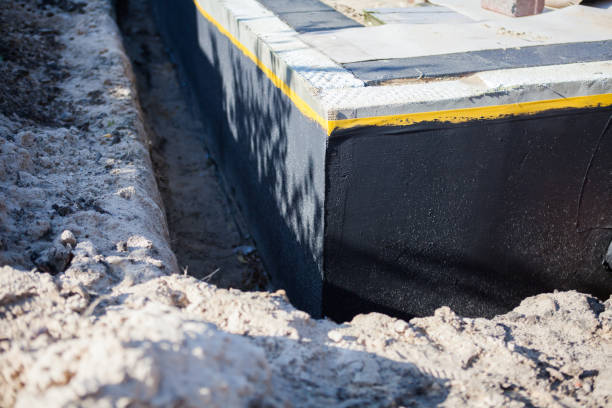 Professional Emergency Waterproofing technician working in Lyndhurst, VA